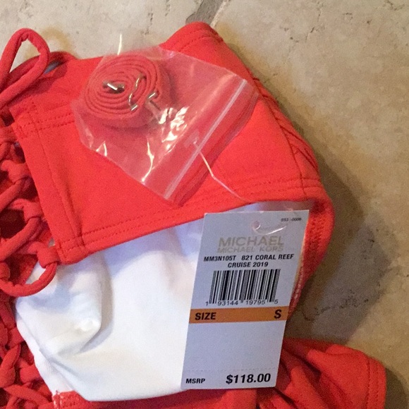 NWT MK swim suit  S - Picture 5 of 6